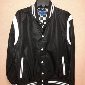 Black and White Varsity Jacket